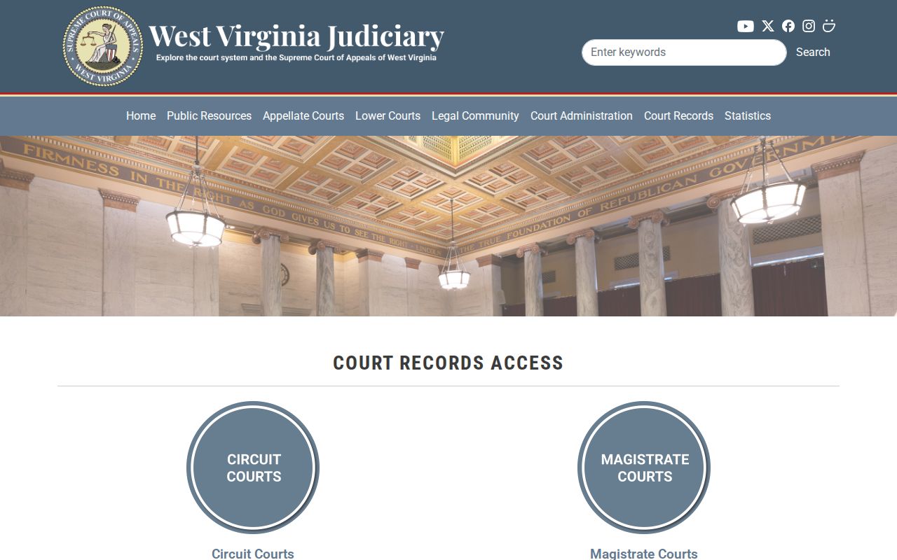 Hardy property records court-record access entry for circuit case research