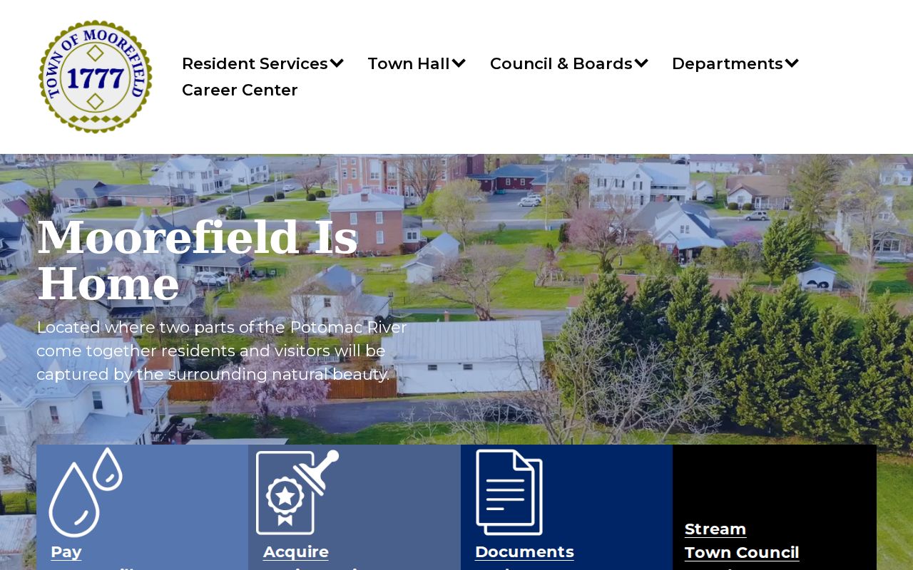 Moorefield property records municipal planning and zoning links